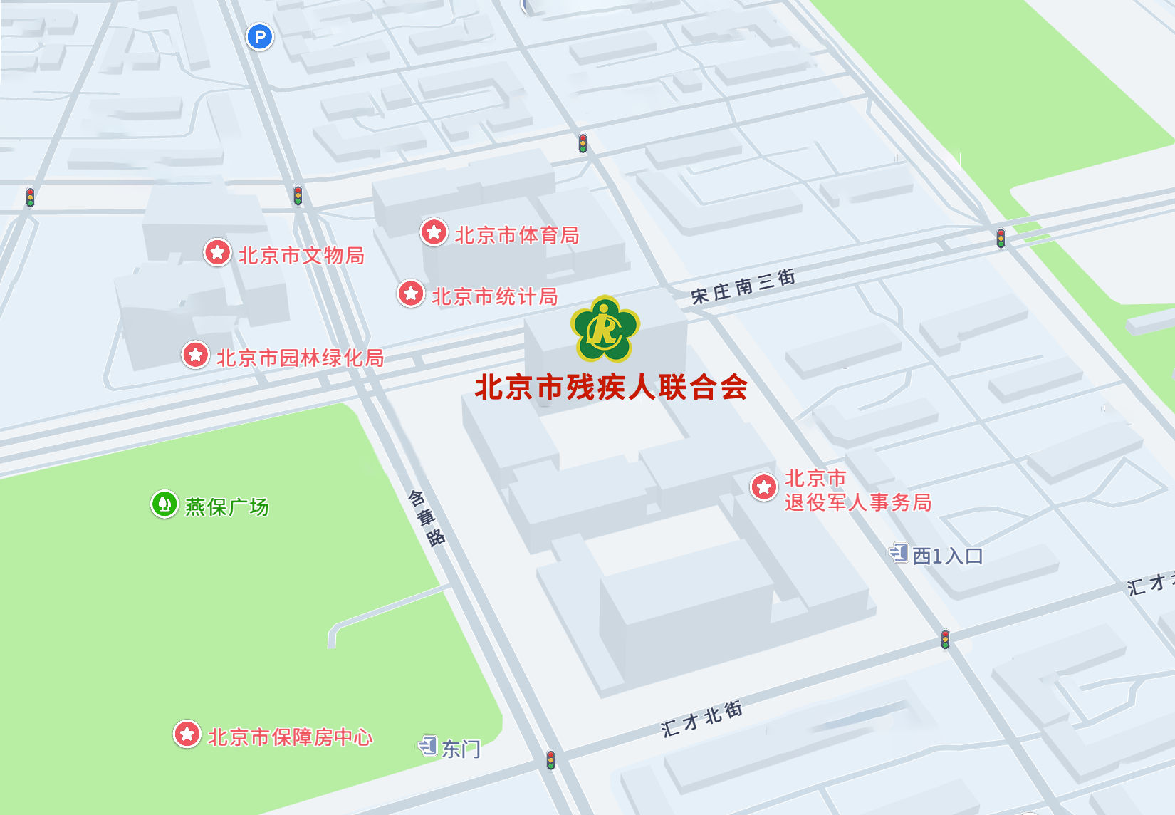 位置地图