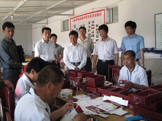 北京市残疾人联合会-市残联马大军书记到平谷、密云、顺义等区县调研职业康复劳动项目建设情况