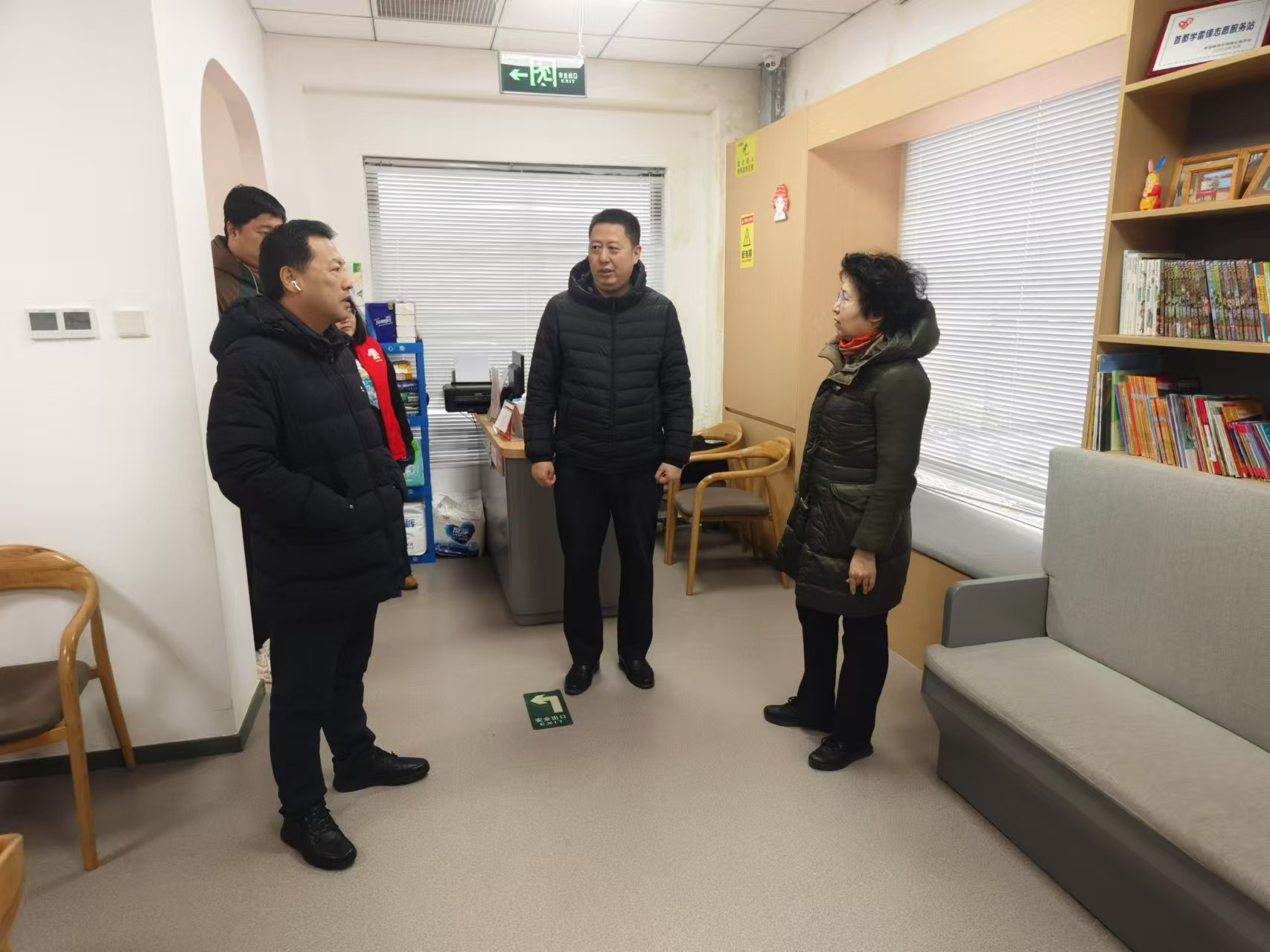 北京市残疾人联合会-市残联到东城区调研公共场所无障碍设施改造升级工作