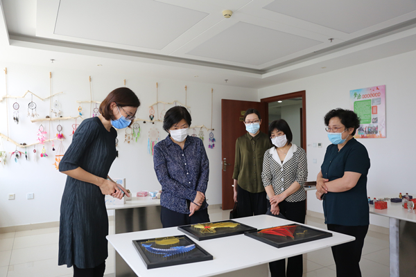 北京市残疾人联合会-朝阳区委常委、副区长李国红调研区残疾人工作