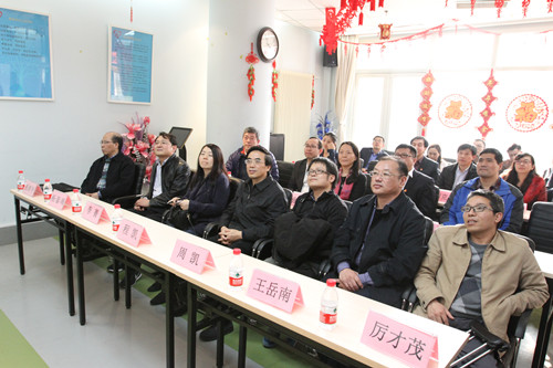 图为调研现场