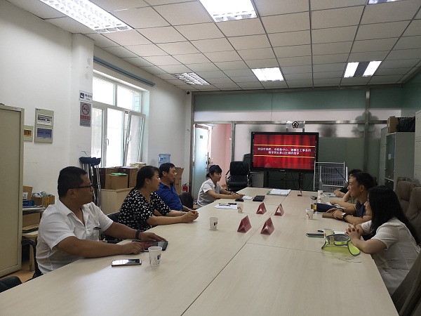 北京市残疾人联合会-市残联教就部相关人员到石景山区残联调研助学服务工作