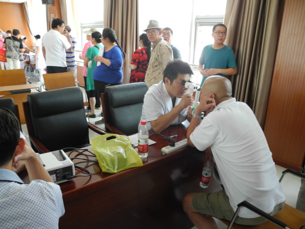 北京市残疾人联合会-石景山区金顶街街道与中国中医科学院眼科医院携手保护眼健康