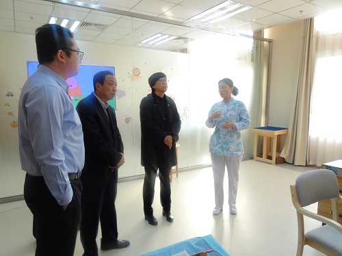 北京市残疾人联合会-通州区副区长董明慧调研我区残疾人工作
