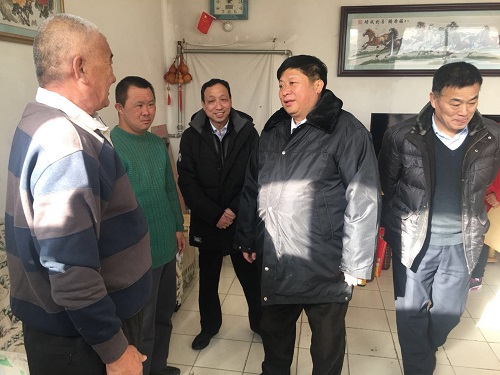 北京市残疾人联合会-市残联领导走访慰问通州区困难残疾人家庭
