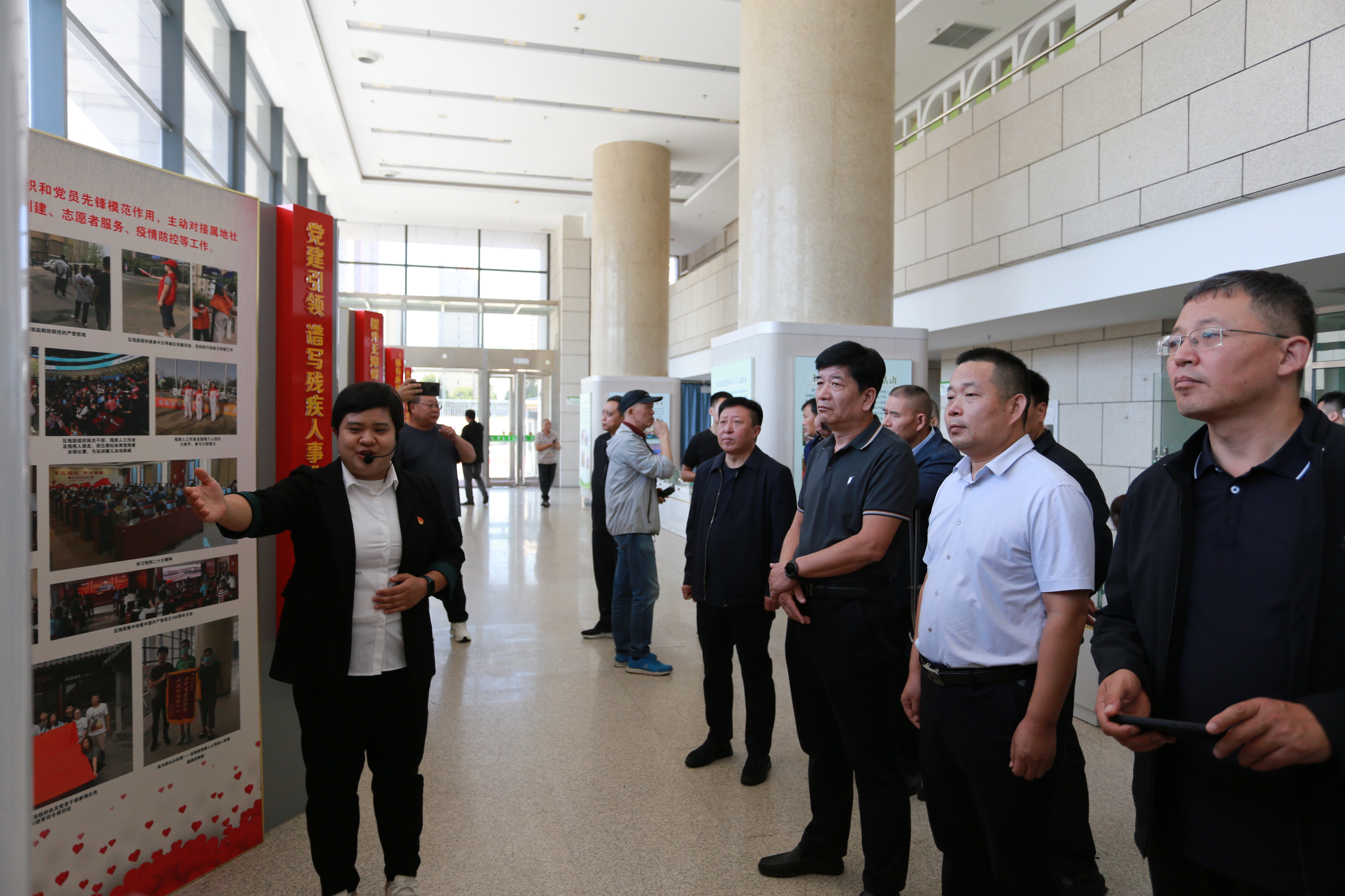 北京市残疾人联合会-石家庄市残联到顺义区残联进行交流学习