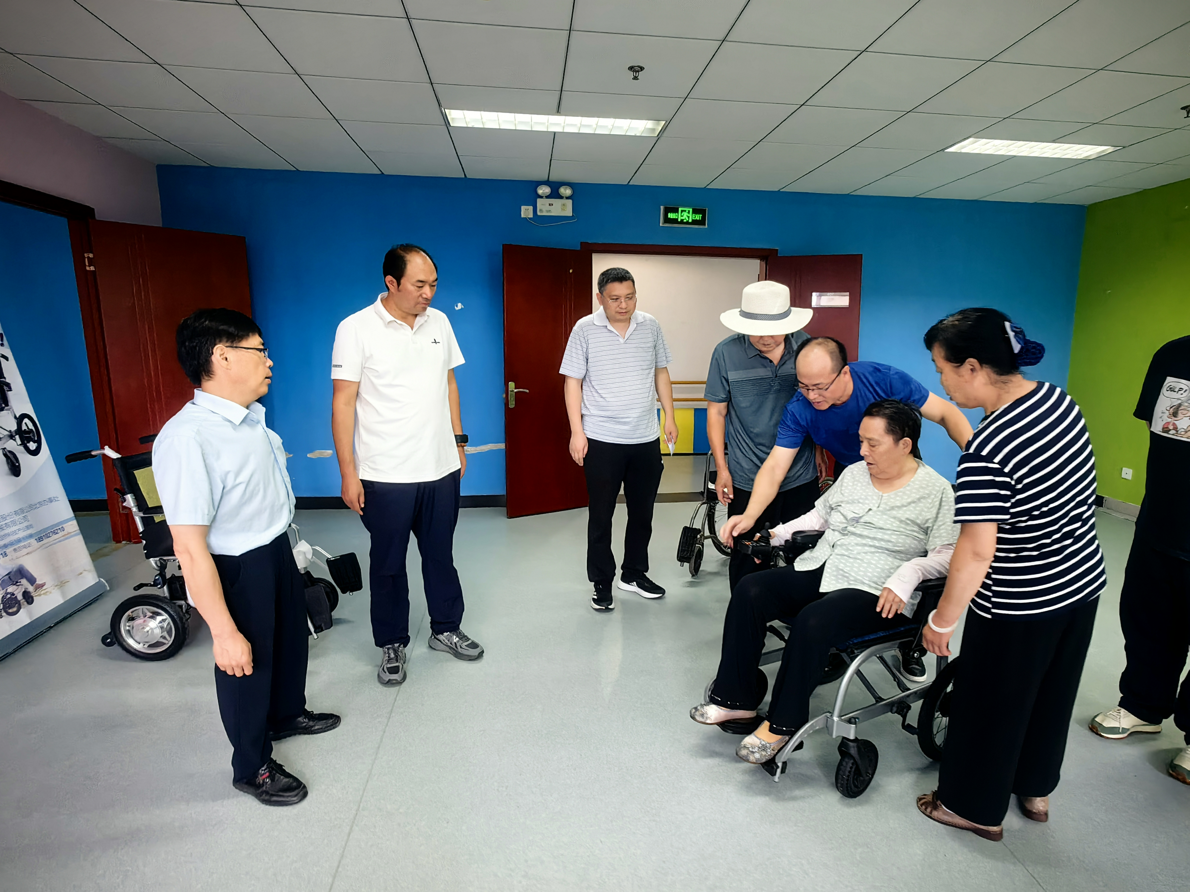 北京市残疾人联合会-平谷区残联举办电动轮椅评估暨辅具知识宣传活动