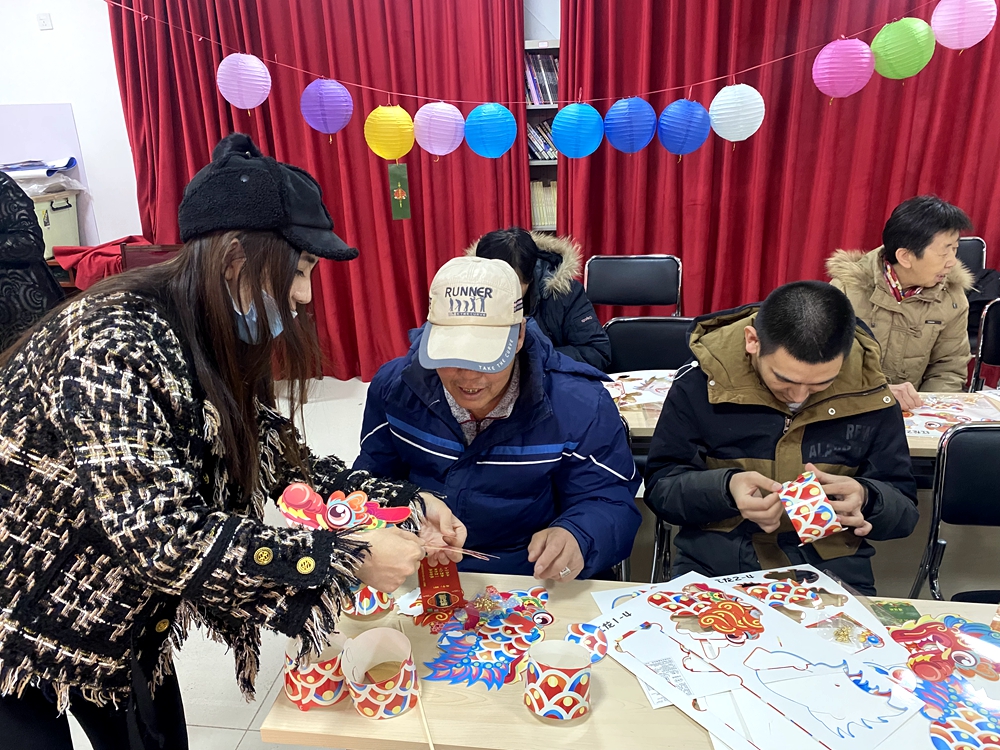 北京市残疾人联合会-延庆区乡镇街道温馨家园开展“共庆元宵佳节”活动