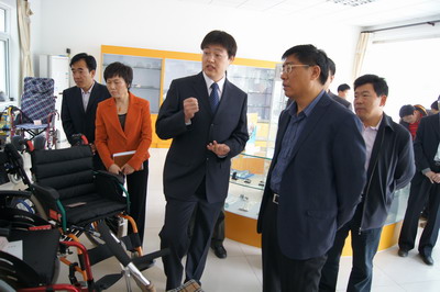 北京市残疾人联合会-房山区委书记刘伟到区残联调研