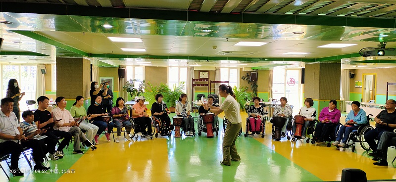 北京市残疾人联合会-康复中心与市肢残人协会共同举办“健康北京 你我同行”团建活动