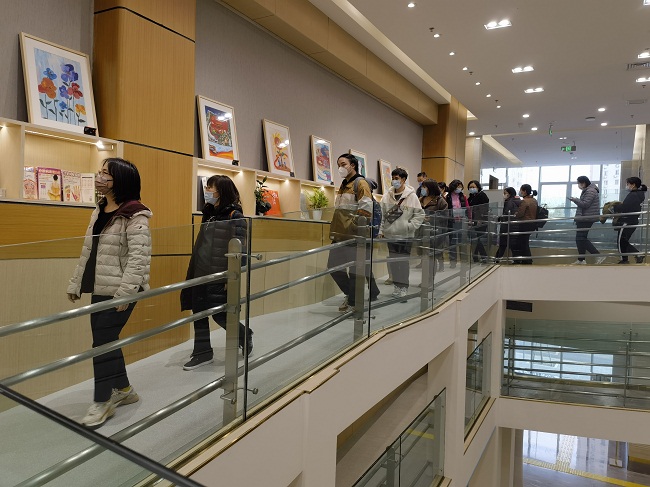 北京市残疾人联合会-康复中心到市残疾人服务示范中心参观学习