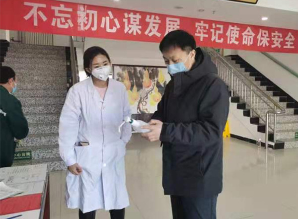 图为检查现场