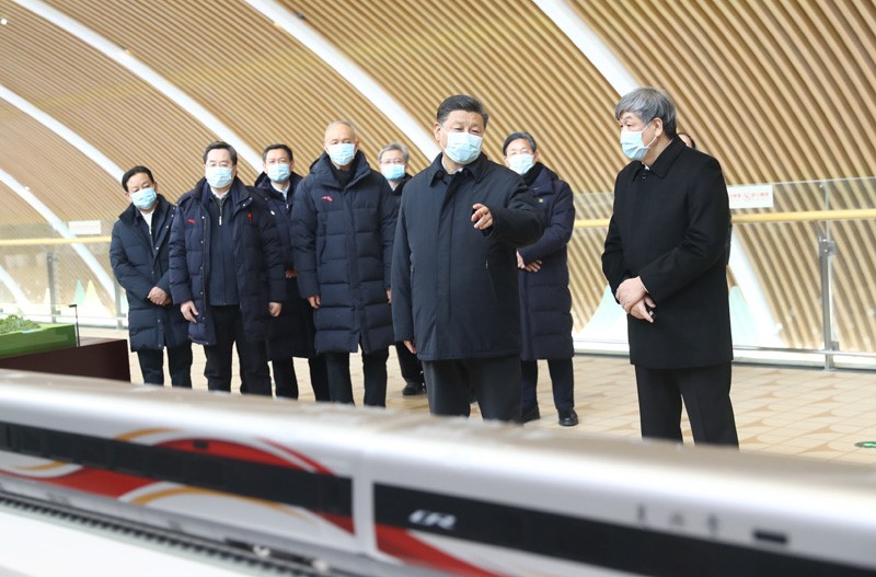 习近平在北京河北考察并主持召开北京2022年冬奥会和冬残奥会筹办工作汇报会时强调 坚定信心奋发有为精益求精战胜困难