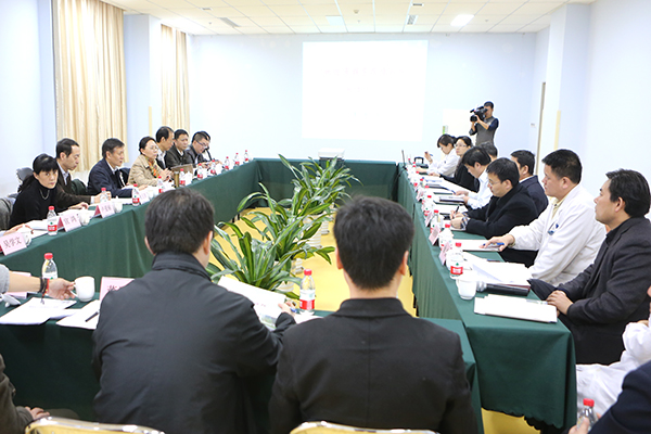 戴卫副秘书长带调研组与市残联、北京康复医院相关人员进行座谈交流