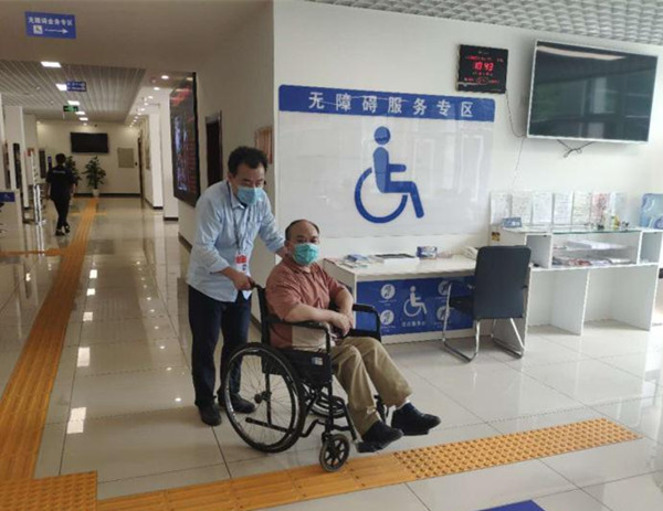 图为体验现场