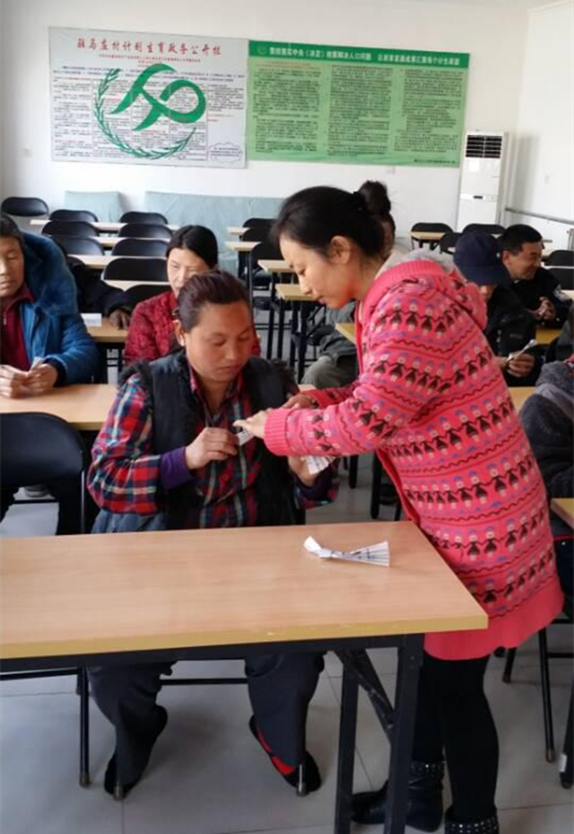 图为活动制作现场