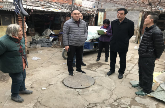 图为入户现场