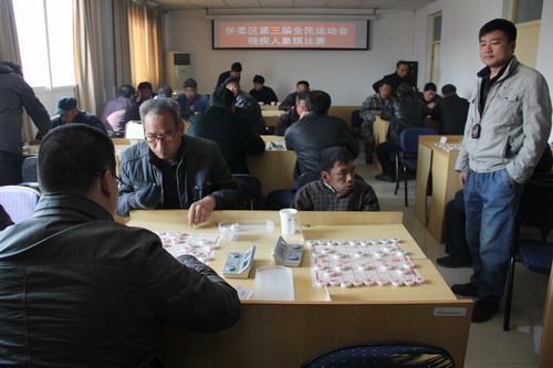 图片为比赛现场