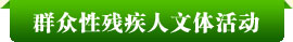 图为群众性残疾人文体活动图片